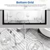 32" L X 19" W Undermount Single Bowl 18 Gauge 304 Stainless Steel Kitchen Sink With Sink Grid