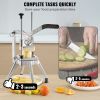 VEVOR Commercial Vegetable Fruit Chopper 1/2″ Blade Heavy Duty Professional Food Dicer Kattex French Fry Cutter Onion Slicer Stainless Steel for Tomat